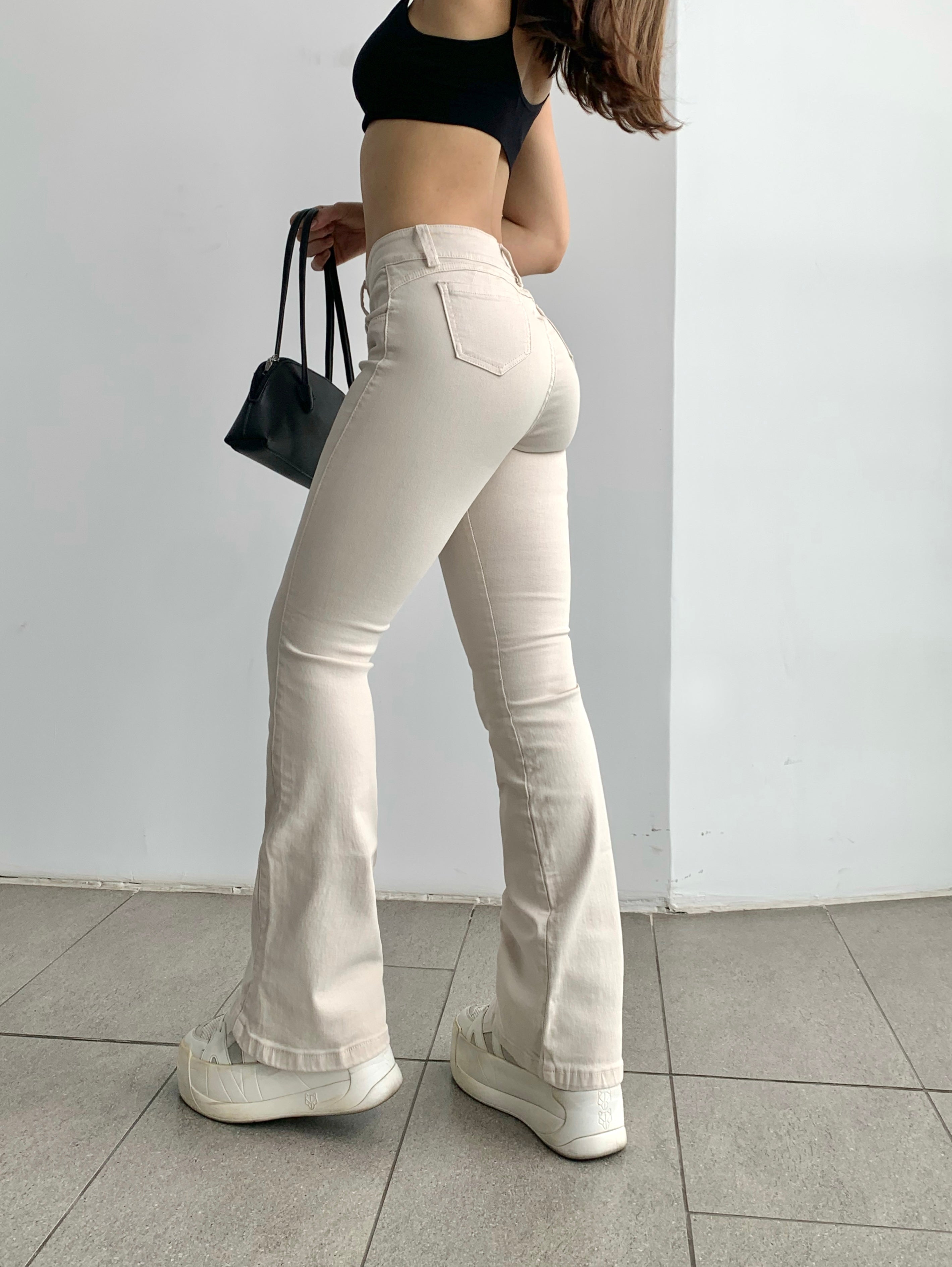 Flare Jean Ivory